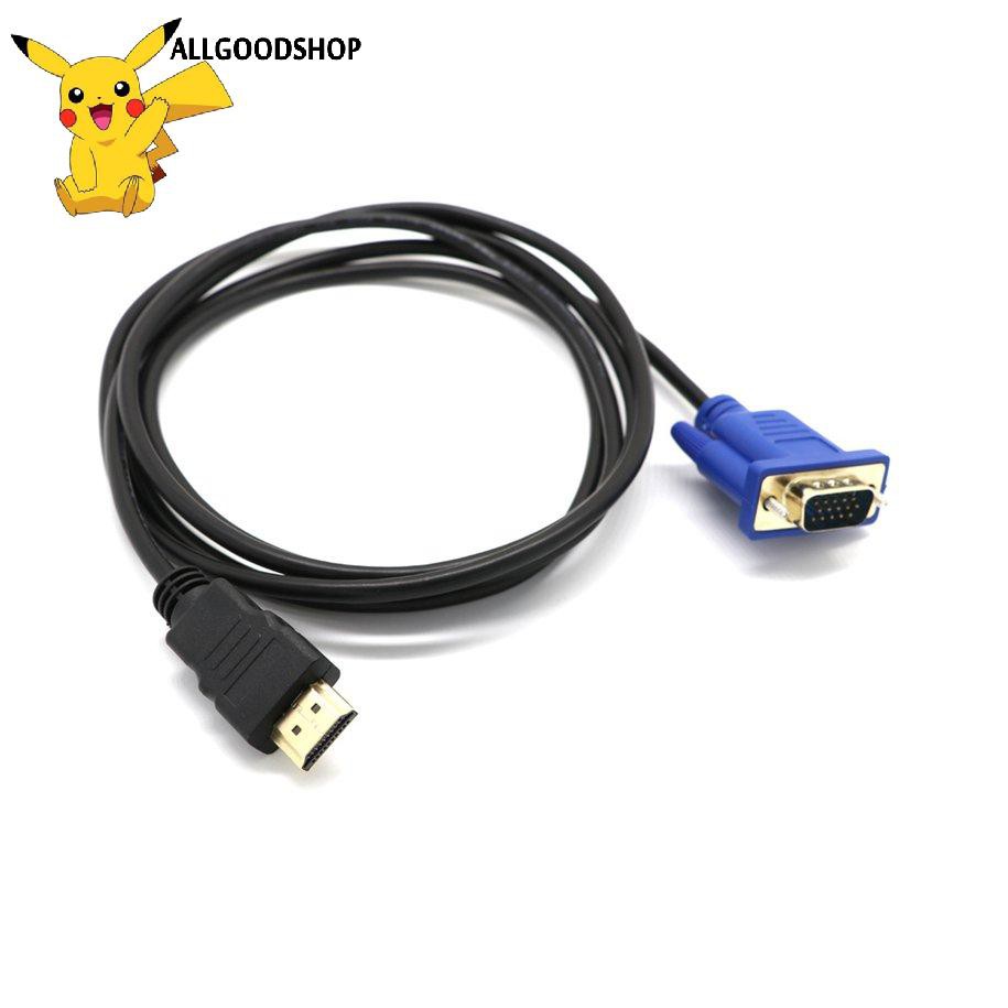 Dây cáp chuyển đổi HDMI sang VGA D-SUB cho HDTV/ màn hình máy tính