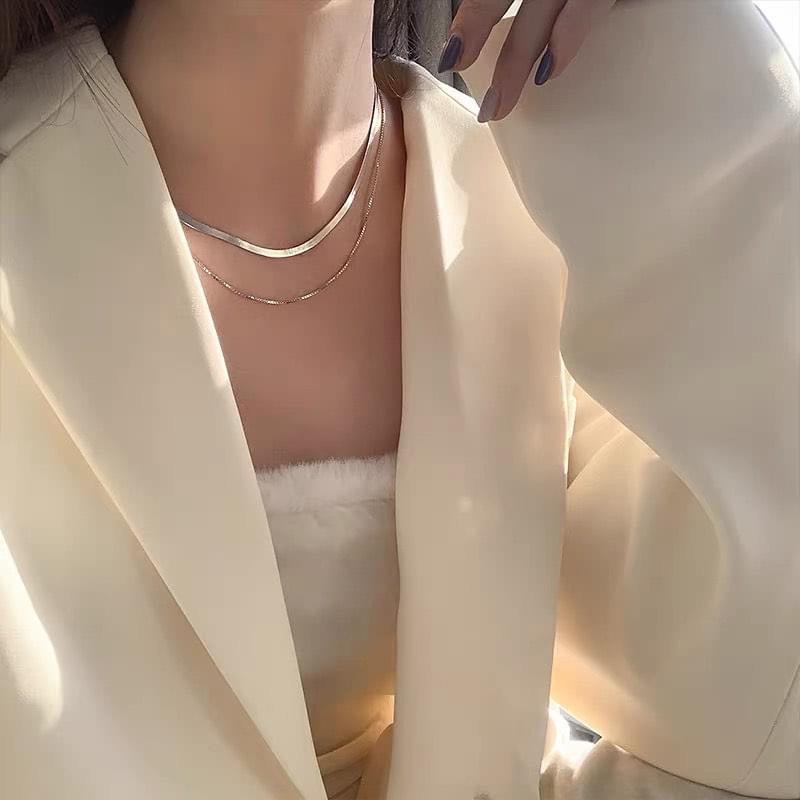 Set dây chuyền vintage 2 sợi