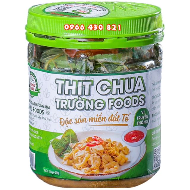 THỊT CHUA TRƯỜNG FOODS - vị truyền thống