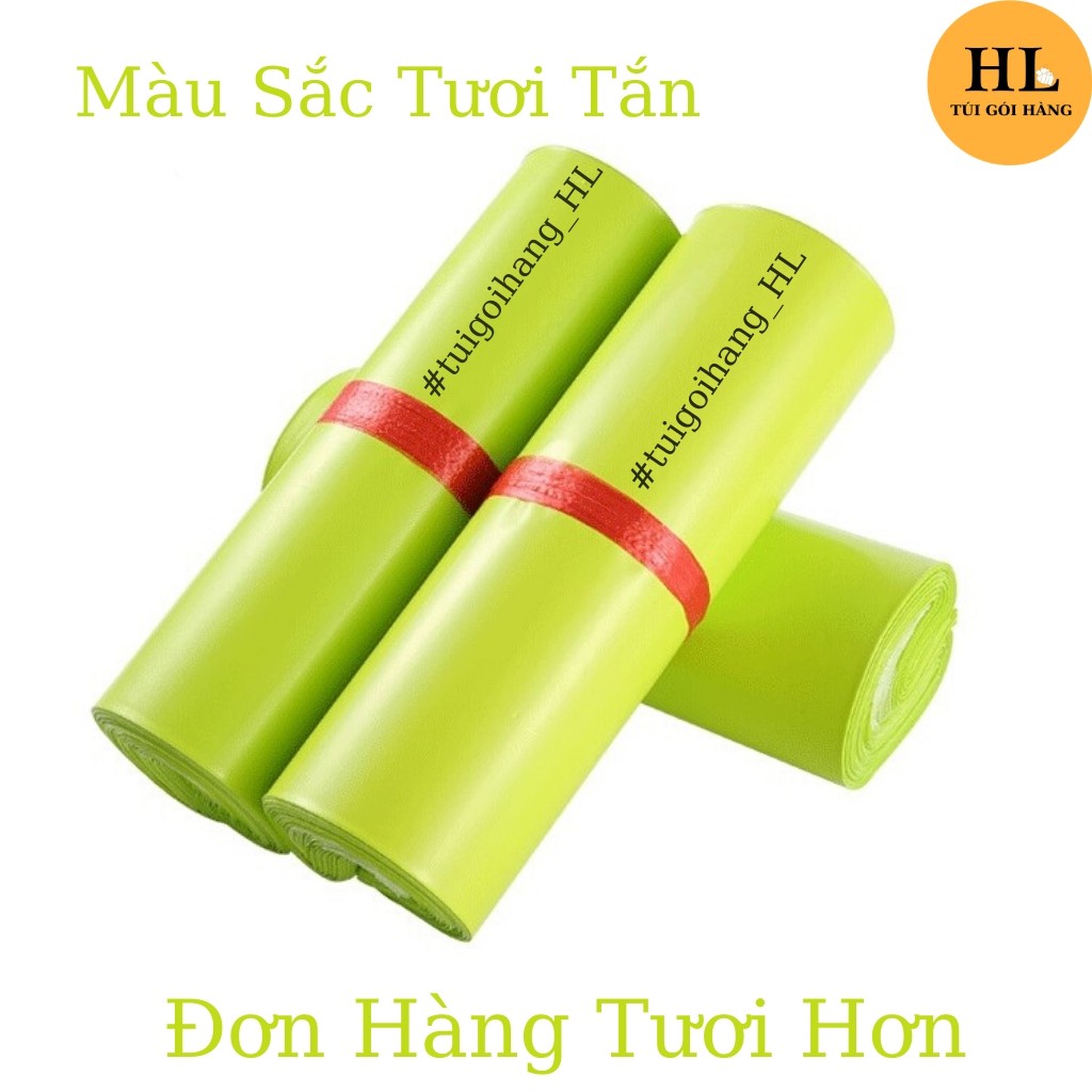 Túi Gói Hàng HL01-3 Chất Lượng Cao Cấp Size 28 x 42 Màu Xanh Lá