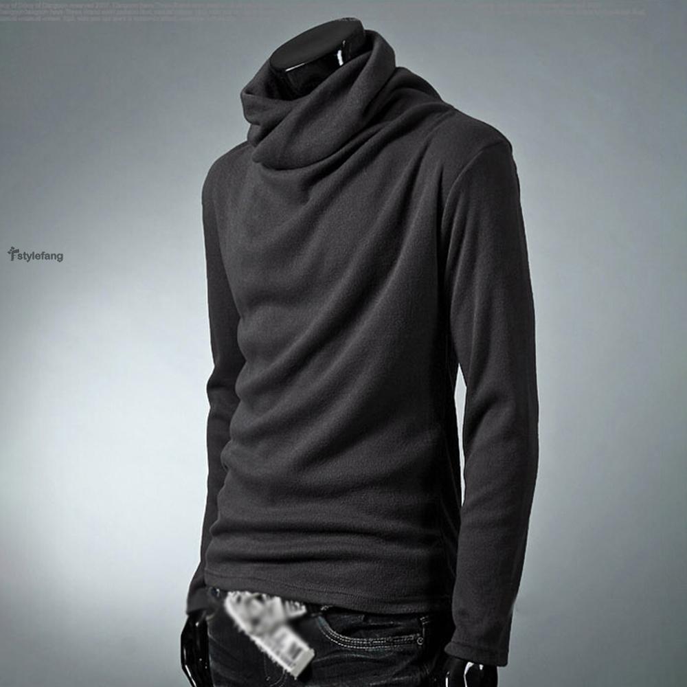 Pullover High Neck Turtleneck Slim Fit Pullover Jumper Sweater Men Tops Slim Warm Stretch New Knitwear Fashion | BigBuy360 - bigbuy360.vn