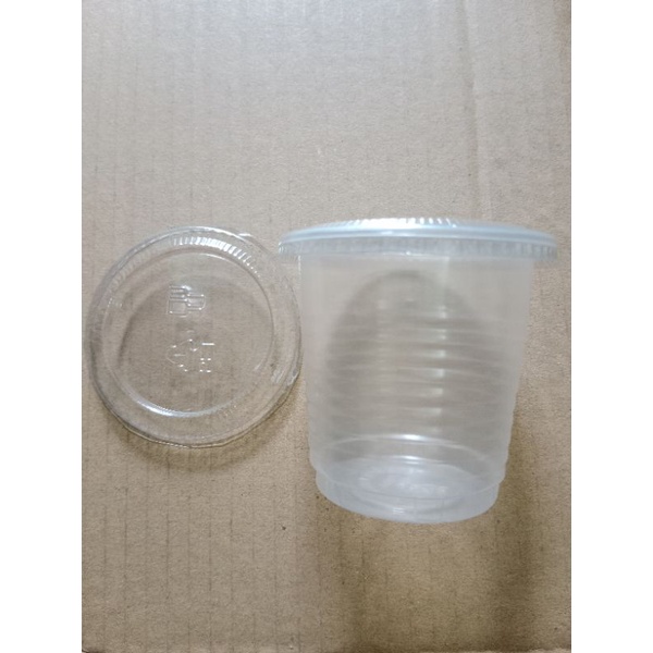 Combo 100 ly nhựa 140ml, ly rau câu