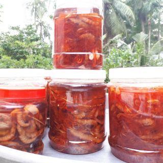 Mắm tép sông trộn đu đủ 500g