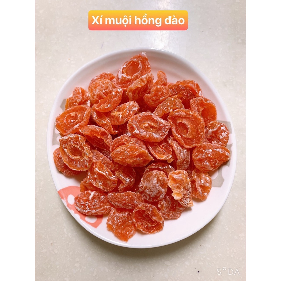 500 gram xí muội hồng đào bao tử