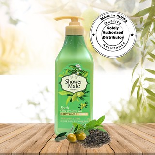 SỮA TẮM TINH CHẤT OLIVE & TRÀ XANH LÀM SẠCH DA SHOWER MATE 550ML