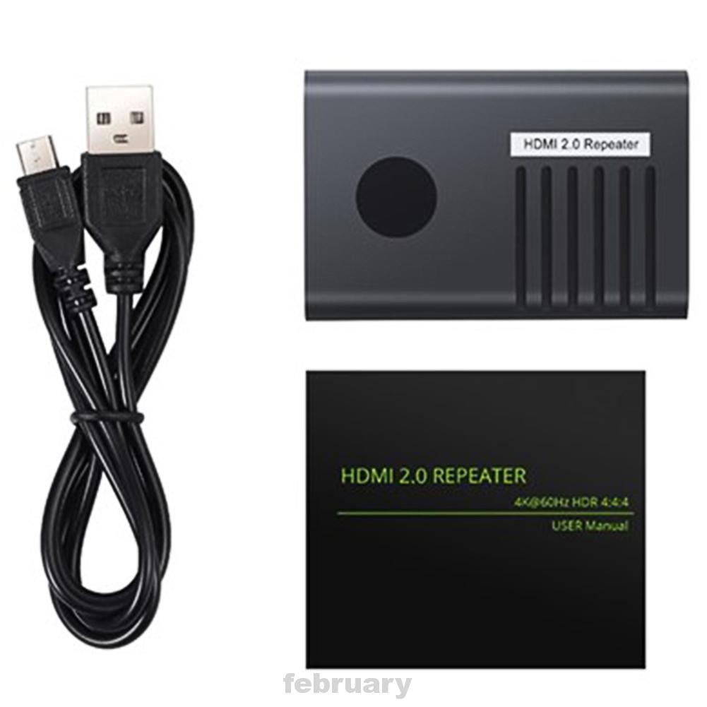 Bộ Khuếch Đại Tín Hiệu Hdmi 1080p 3d 45m 4k 60hz Cho Pc Dvd Hdcp 2.2 | BigBuy360 - bigbuy360.vn