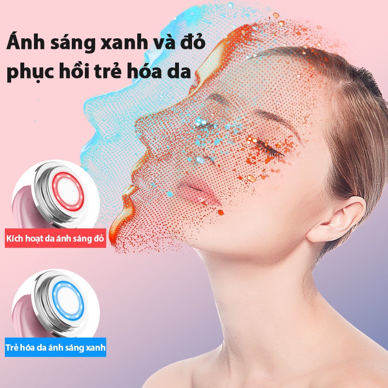 Ánh sáng xanh-đỏ dùng cho vùng mặt giúp cải thiện nếp nhăn vùng rãnh mũi má và nâng cơ-YA29