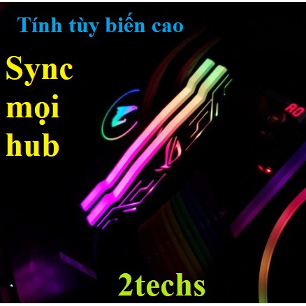 Tản Nhiệt Ram Asus ROG Đồng Bộ Mọi Hub Và Main - Có Tùy Biến