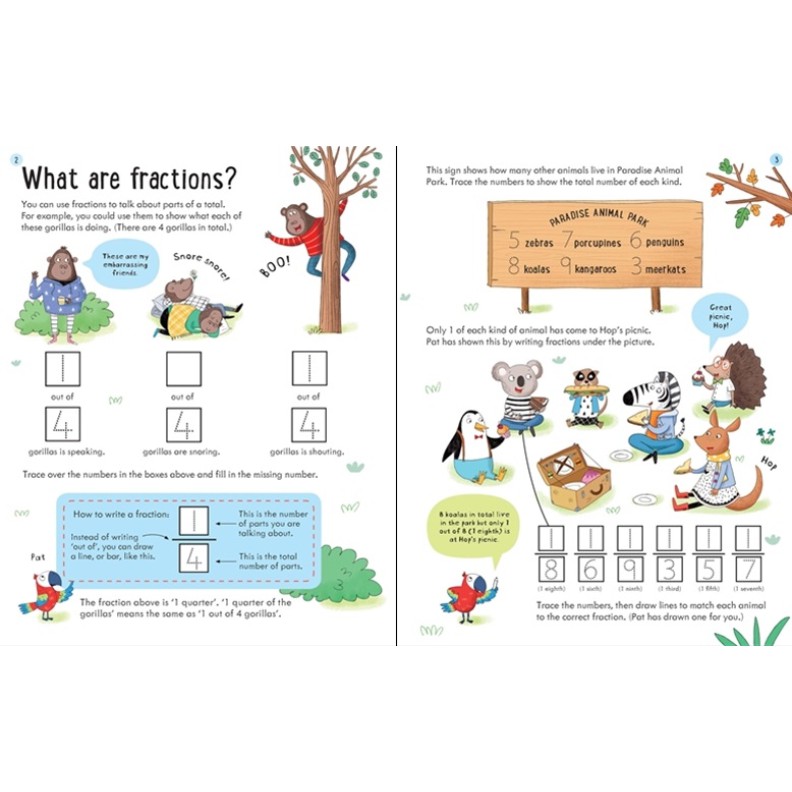 Sách - Anh: KS Wipe-clean Fractions 7-8