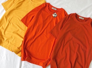 ÁO PHÔNG UNISEX TRƠN BASIC ĐỦ MÀU