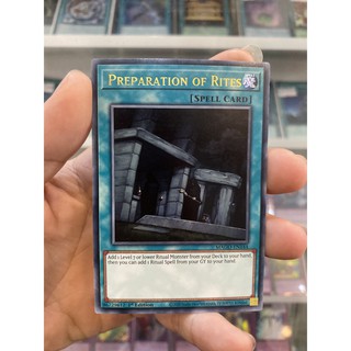 Thẻ Bài Lẻ YugiOh! Mã MAGO-EN144 - Preparation of Rites - Gold-Letter Rare - 1st Edition