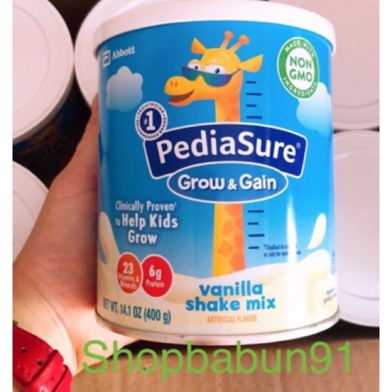 Sữa pediasure nội địa Mỹ t9/2022