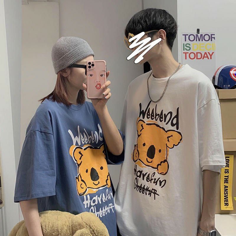 Áo thun tay lỡ Unisex WEEBEND gấu