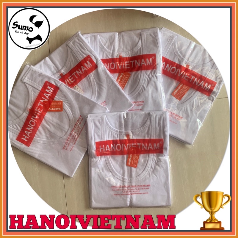 Áo ba lỗ nam /áo thun ngắn tay Hanoivietnam 100% cotton. Loại đẹp.