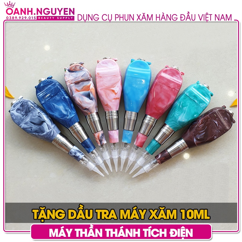 Máy Phun Xăm Thần Thánh (Tặng dầu tra máy 10ml + Kim ngòi)