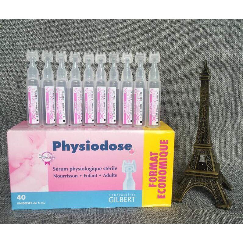 NƯỚC MUỐI SINH LÝ PHYSIODOSE 40X5ML