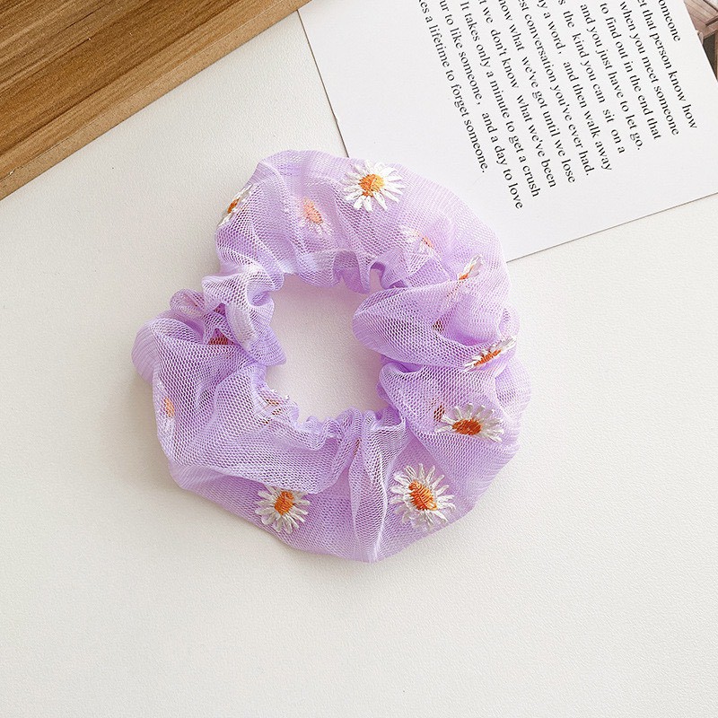 COMBO 5 SỢI CHUN TÓC MÀU TÍM HOTTREND
