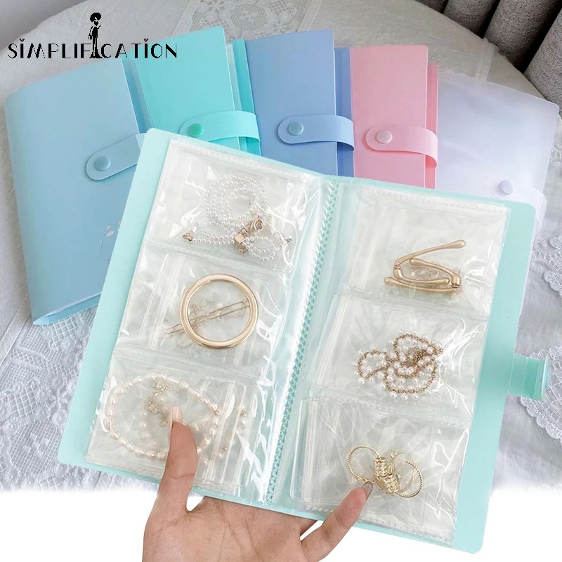 Sổ Đựng Trang Sức Du Lịch Có Khóa Kéo Tiện Dụng