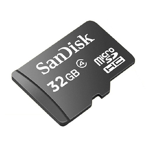 Thẻ nhớ MicroSDHC SanDisk 32GB Class 4 (Đen)