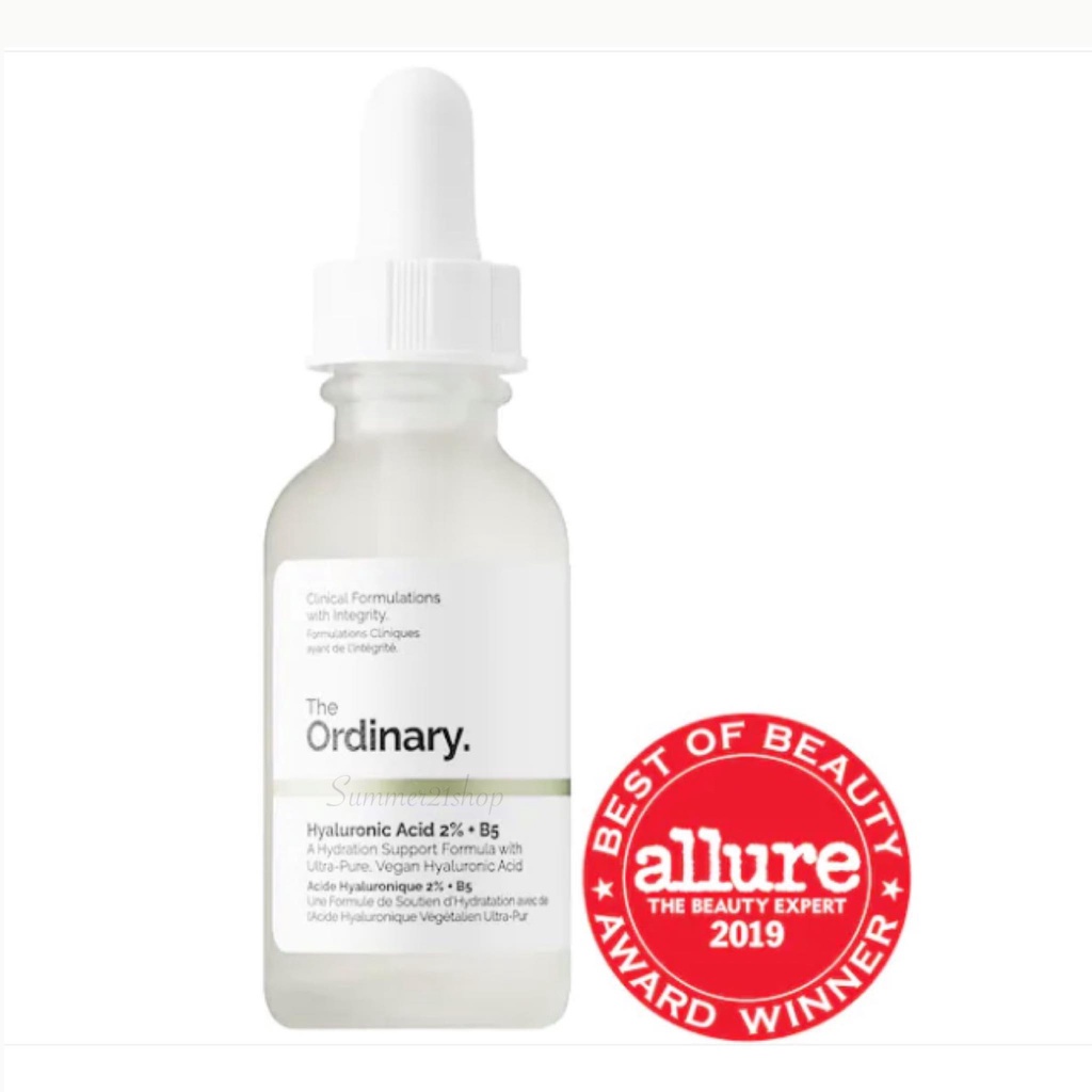 Tinh Chất Phục Hồi Và Dưỡng Ẩm The Ordinary Hyaluronic Acid 2% + B5