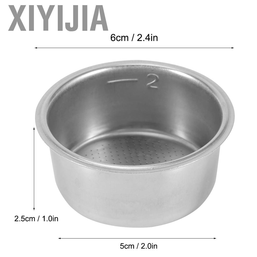 Xiyijia Stainless Steel Filter Coffee Maker Accessories for 51mm High Pressure Machine