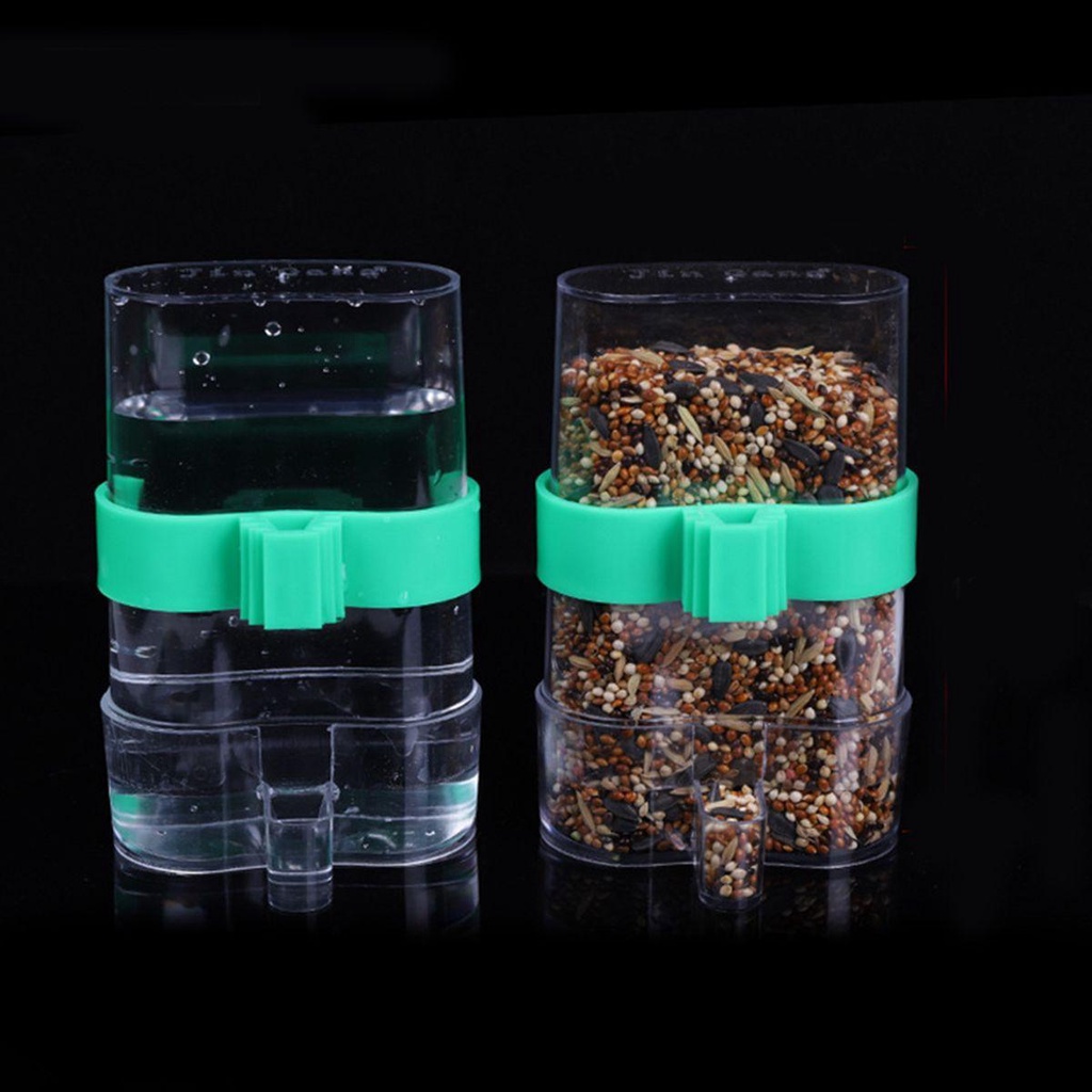 Dụng Cụ Cho Chim Ăn Tự Động Bằng Nhựa Tiện Dụng