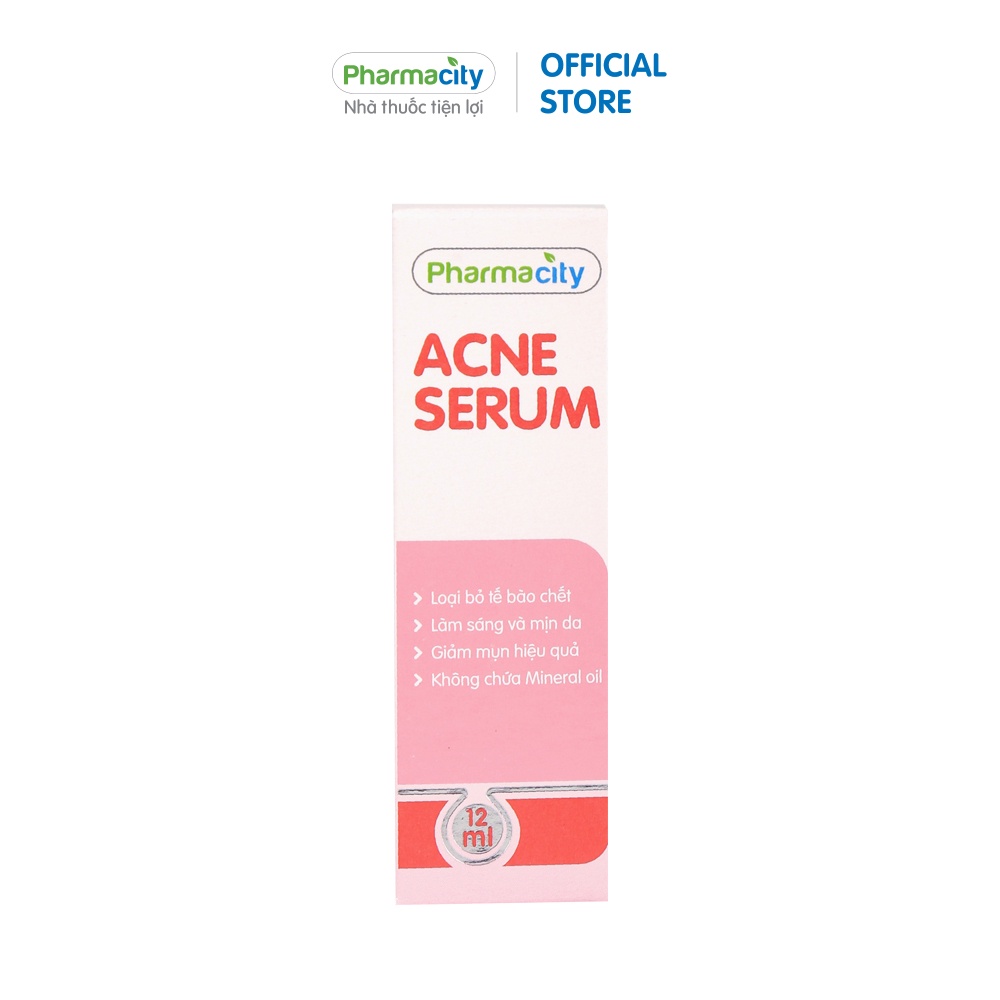 Serum dưỡng da ngừa mụn Pharmacity Acne Serum 12ml