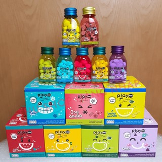 Kẹo Playmore Thái Lan hũ 22g đủ vị