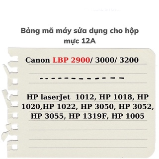 HỘP MỰC MÁY IN CANON 2900/300 có lỗ đổ và xả thải