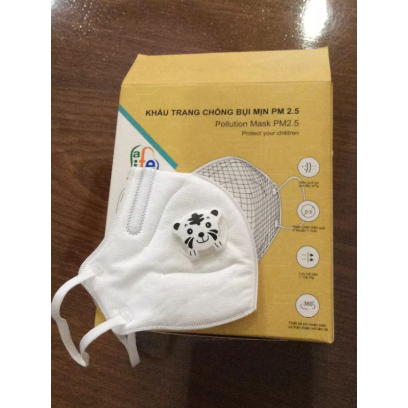 KHẨU TRANG CHỐNG BỤI MỊN TRẺ EM PM2.5 SAFELIFE VIỆT NAM