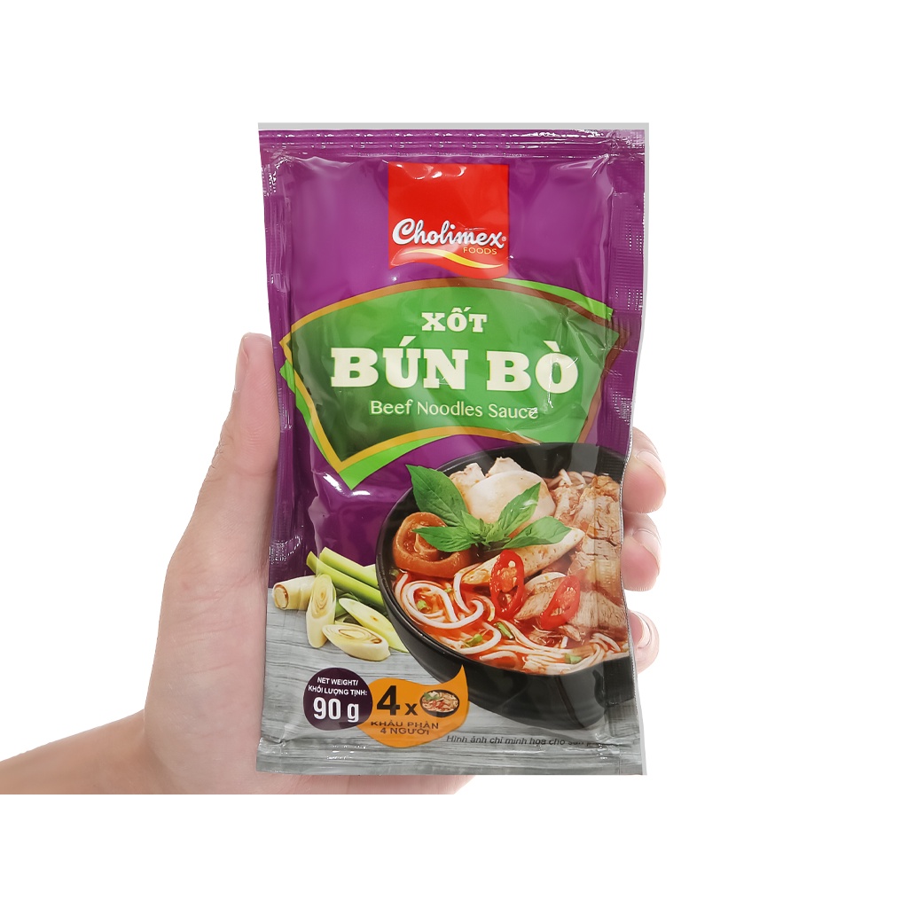 Xốt bún bò Cholimex gói 90g