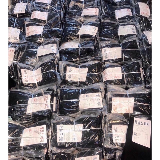 Quần legging xuất Hàn cạp cao