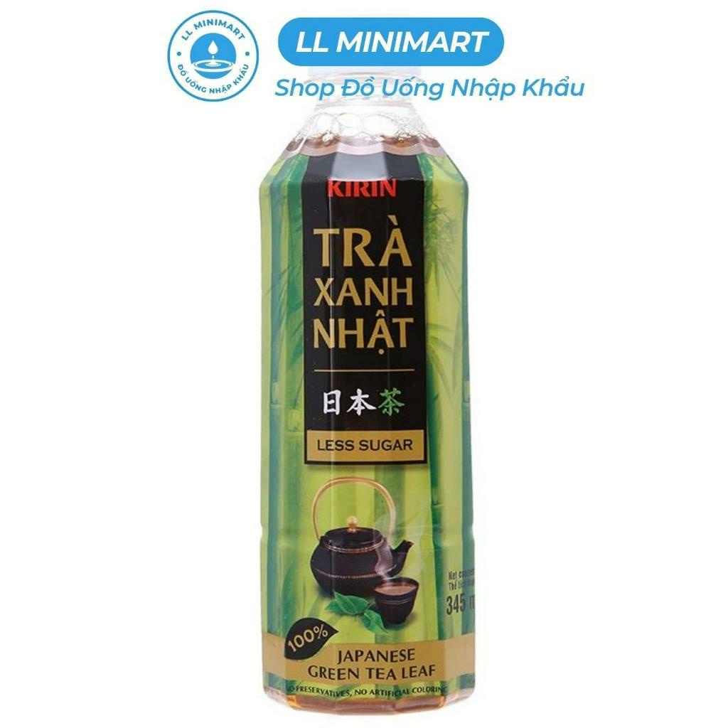 Thùng 24 Chai Trà Xanh Nhật Kirin Không Đường 345ML/Chai