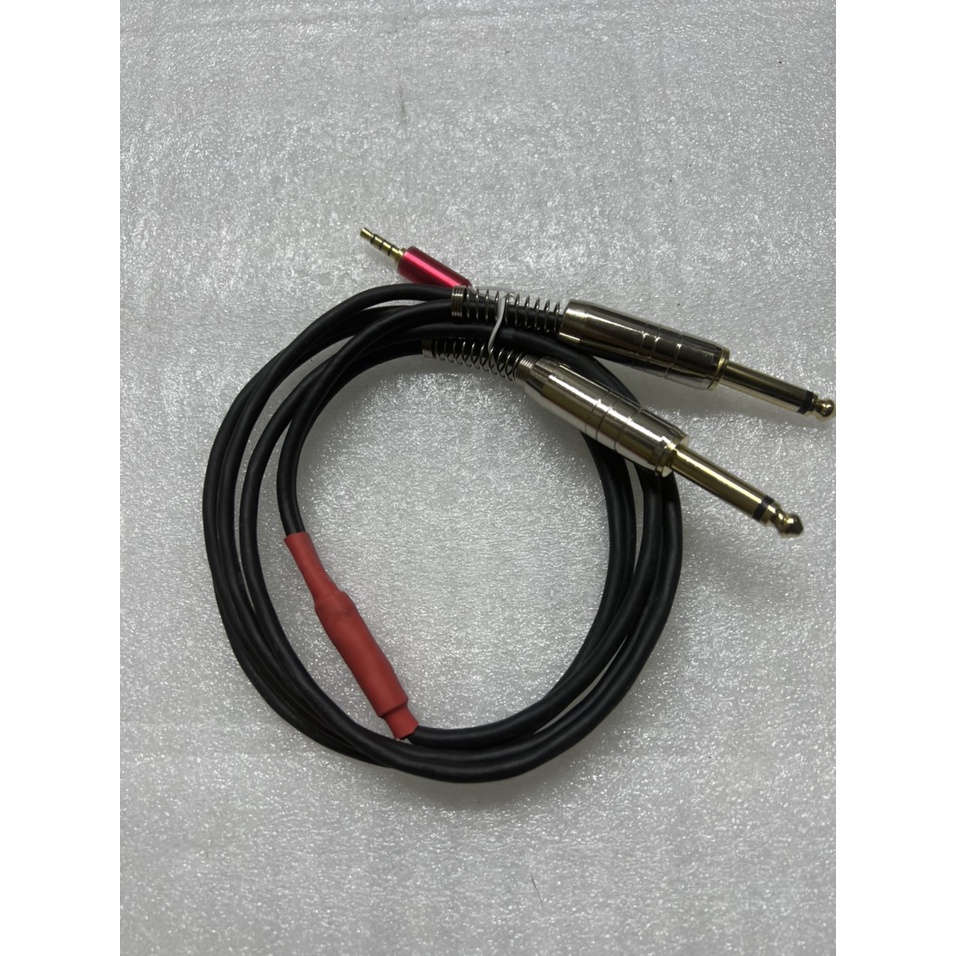 Dây livestream 2 đầu 6ly mono Liton (6.5mm) dài 1,8m cao cấp với dây Canare Japan Jack chân đồng kèm IC chống nhiễu