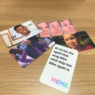 Bộ bài MEME Board Game vui nhộn dành cho bạn bè, tập thể, gia đình,...