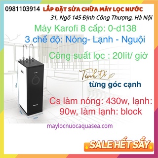 Máy lọc nước nóng lạnh karofi od138 👉máy lọc nước karofi optimus duo o-d138 nóng - lạnh- nguội