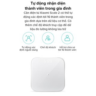 Cân điện tử Xiaomi Scale 2 XMTZC04HM