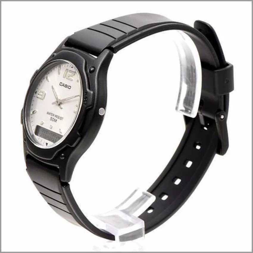 Đồng hồ nam dây nhựa Anh Khuê Casio chính hãng AW-49HE-7AVDF