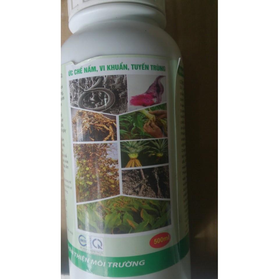 chế phẩm sinh học Trichoderma Bacillus-500ml