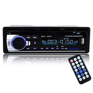 Đài fm ô tô, máy nghe mp3 xe hơi, máy nghe nhạc bluetooth jsd-520 nguồn điện 12v