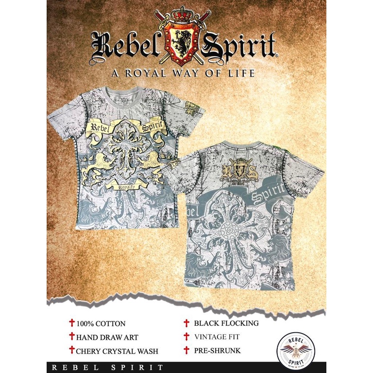 Áo Rebel Spirit bông lúa