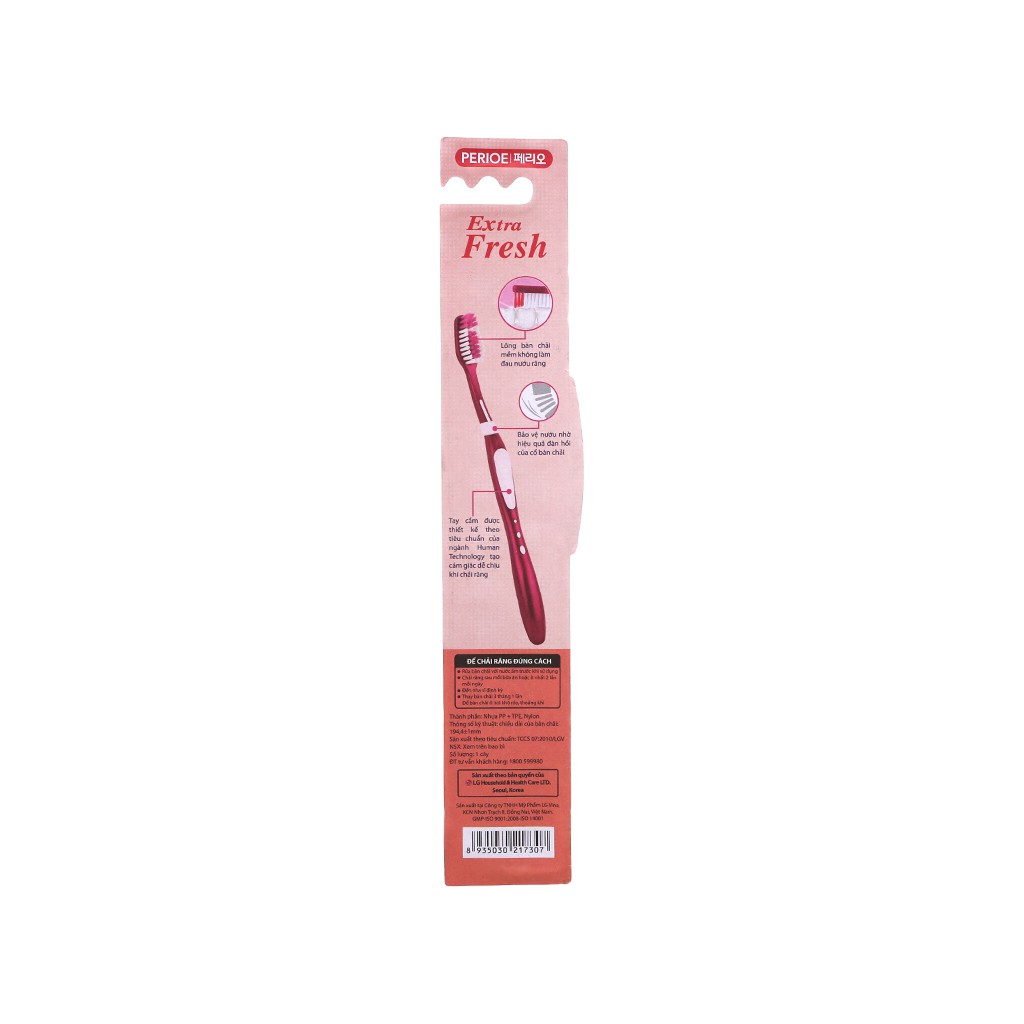 Bàn chải Perioe Extra Fresh lông mềm