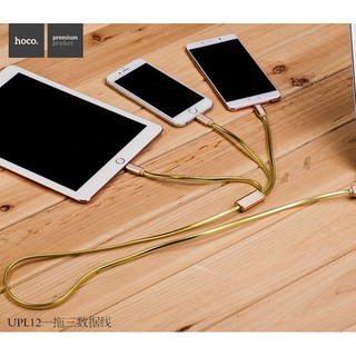 Cáp sạc Hoco 3 đầu