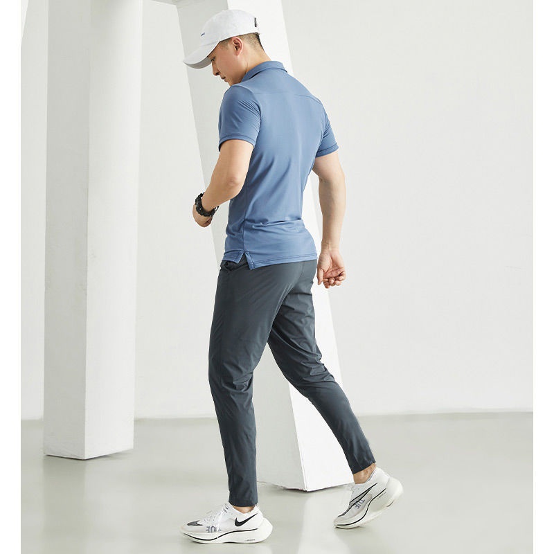 Quần Legging Thể Thao Bằng Lụa Mát Thời Trang Mùa Hè Dành Cho Nam