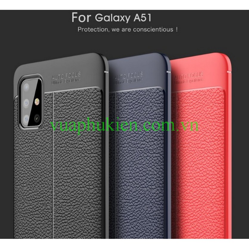 Ốp Lưng Giả Da Autofocus Galaxy A51