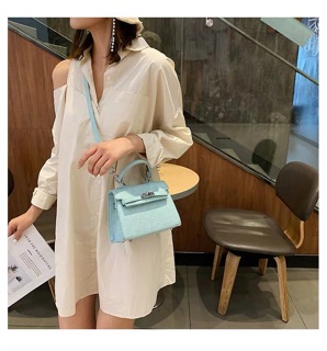 Túi Kelly da vân rắn Mini- Order/Ảnh thật