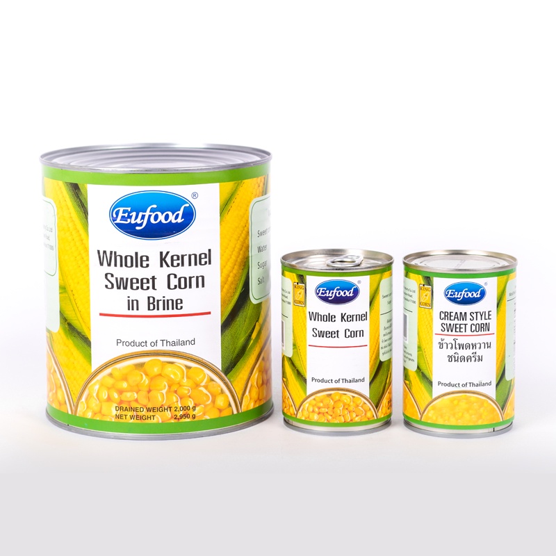 Ngô Ngọt Nguyên Hạt River Kwai 410gr Chế Biến Món Ngô Chiên, Trộn Salad - EUFOOD Việt Nam - Nhập Khẩu Chính Hãng