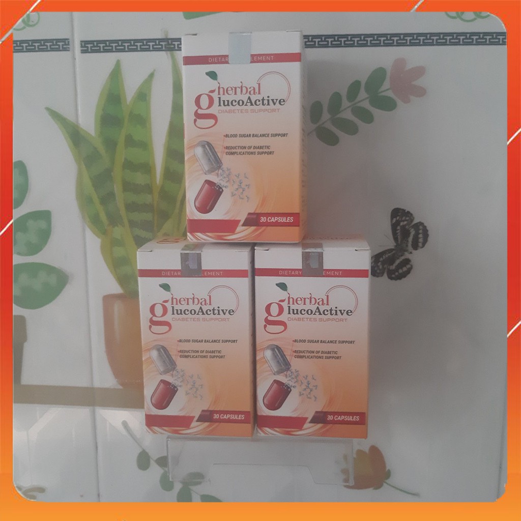 VIÊN UỐNG HERBAL GLUCOACTIVE - Hỗ Trợ Giải Quyết Nỗi Lo Tiểu Đường Ổn Định Đường Huyết - [CHÍNH HÃNG HỘP 30 VIÊN] | BigBuy360 - bigbuy360.vn