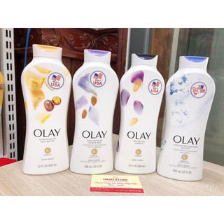 (Đủ mùi) Sữa tắm Olay 650ml (Mỹ)