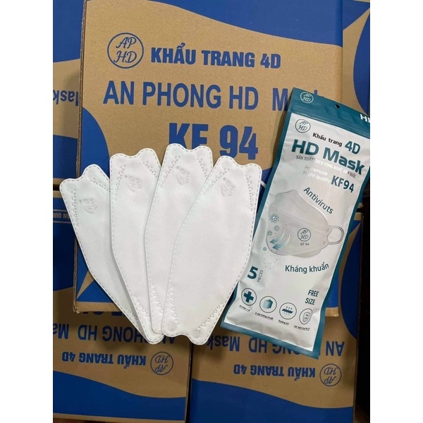 Khẩu trang 4 Lớp KF94 UNI MASK Chống Bụi Mịn Và Kháng Khuẩn Hàng Cao Cấp Hàn Quốc